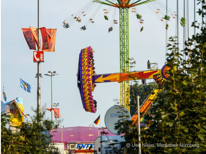 Backstage-Führung am Nürnberger Volksfest