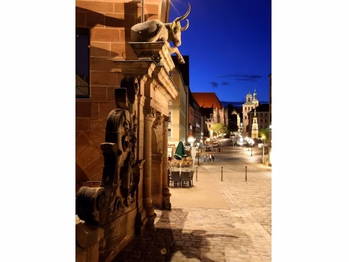 Die Altstadt im Abendlicht