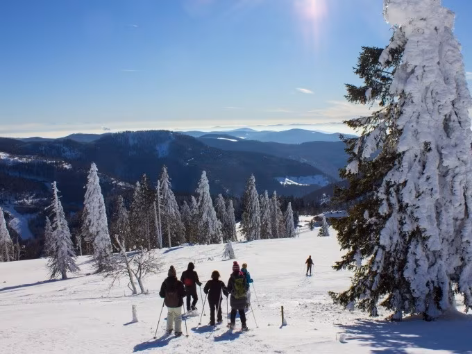 geführte Schneeschuhwanderung am Feldberg