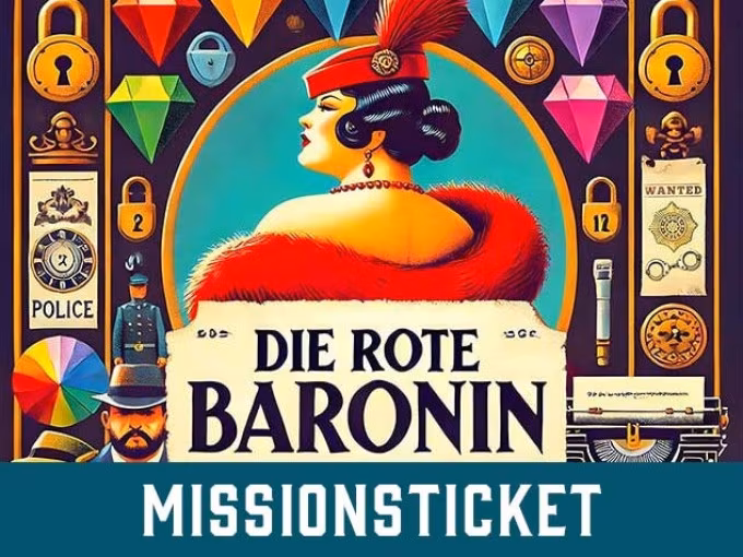 EXPLORIA Game Mission: "DIE ROTE BARONIN" (auch für Kinder geeignet)