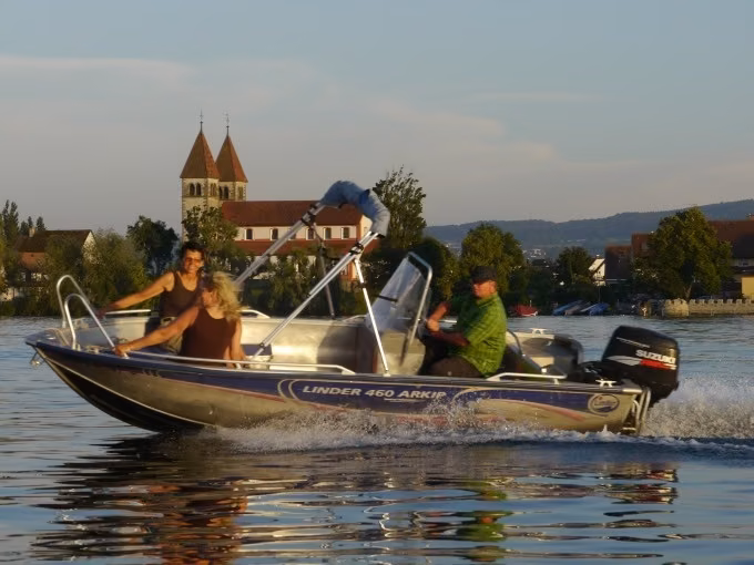 50PS Motorboot - 4 Stunden  