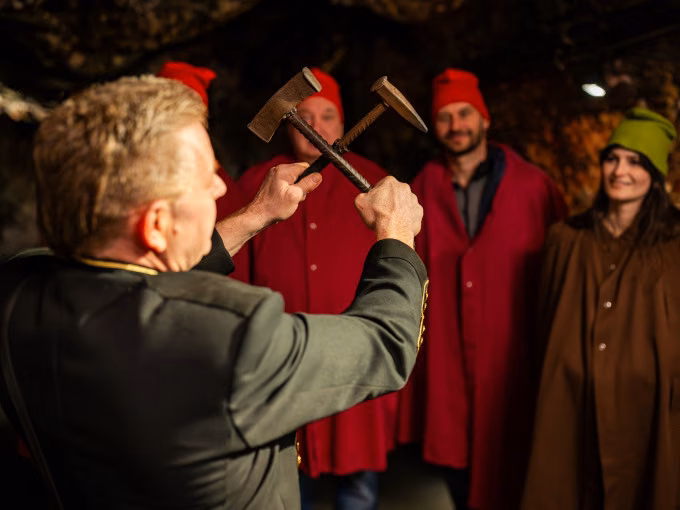 Klassische Führung im Schaubergwerk Feengrotten