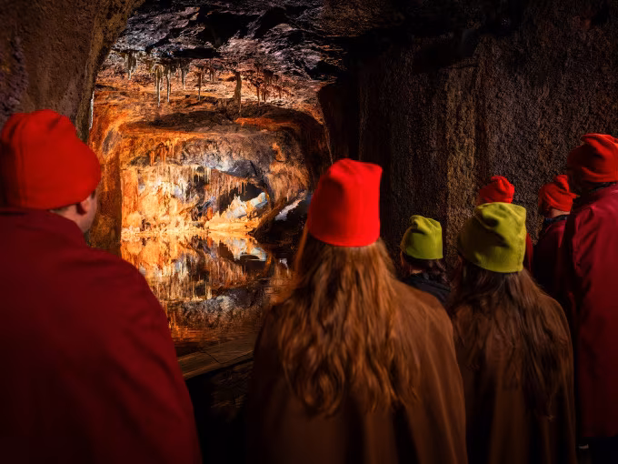 Klassische Führung im Schaubergwerk Feengrotten