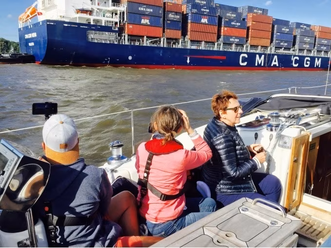 Segeltörn ''Richtung Nordsee'' - emissionslos, nachhaltig, authentisch! Ab/an WEDEL. 