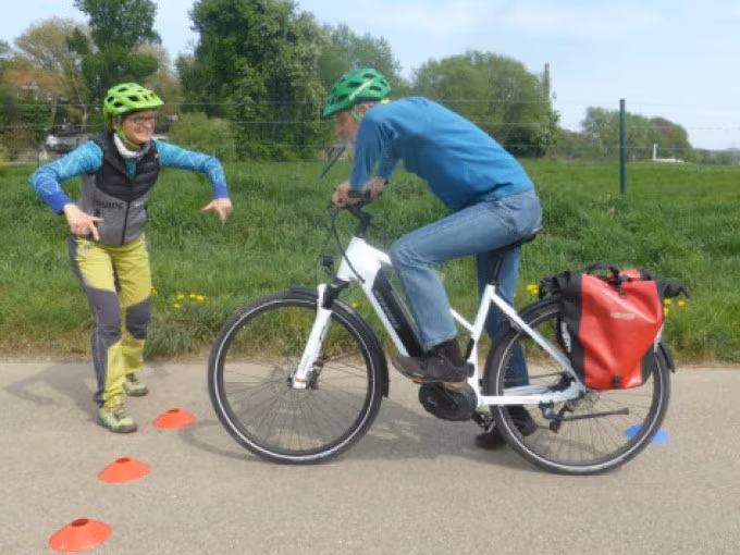 Fahrrad-Fahrsicherheitstraining Pedelec - Teilnahme an unseren offenen Terminen