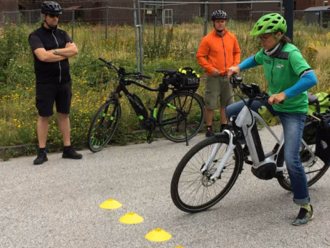 Fahrrad-Fahrsicherheitstraining Pedelec - Teilnahme an unseren offenen Terminen