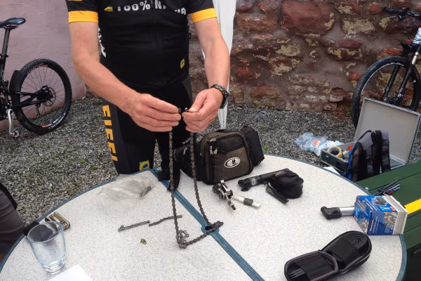 Kette reparieren