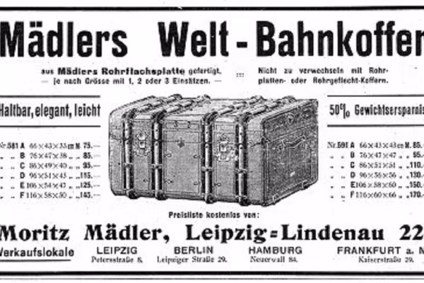 Wir zeigen, wo und wie der Kofferfabrikant Mädler gewohnt hat.