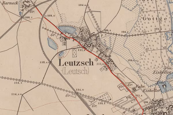 Wie erzählen, wie sich das Leutzsch vom Dorf zu einem Stadtteil entwickelt hat.