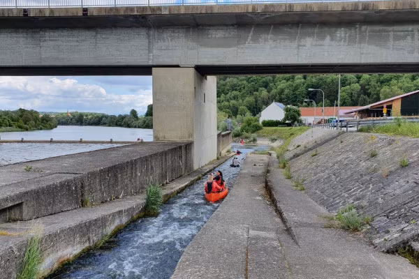Kanu-Rundkurs auf der Donau (ca. 3,5 Std.)