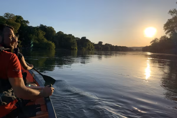 Kanu-Rundkurs auf der Donau (ca. 3,5 Std.)