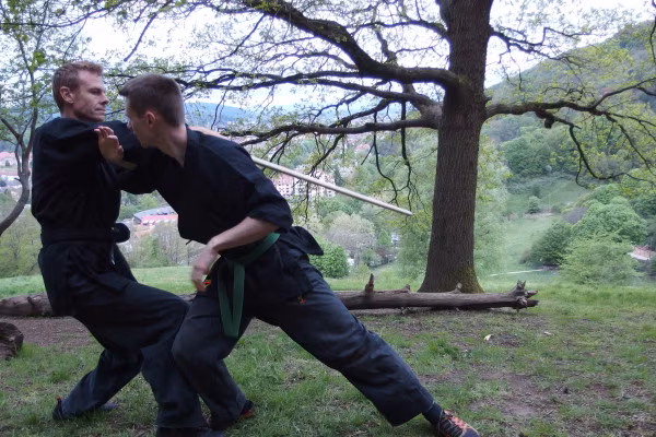Verteidigung gegen bewaffnete Angreifer.