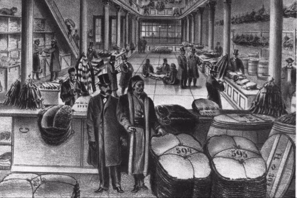 Das Pelzhandelshaus Lomer um 1864