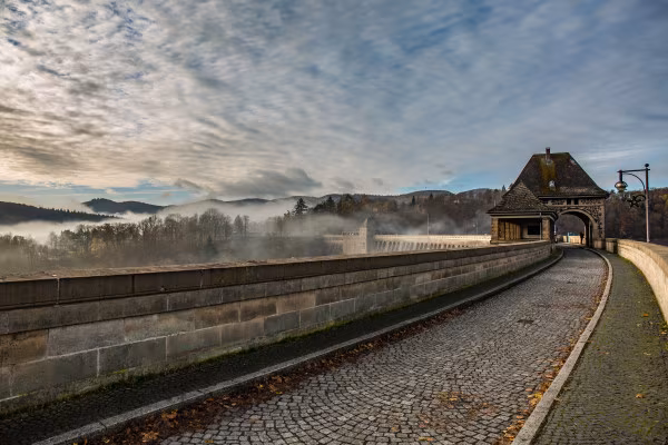 Edertalsperre im Herbst