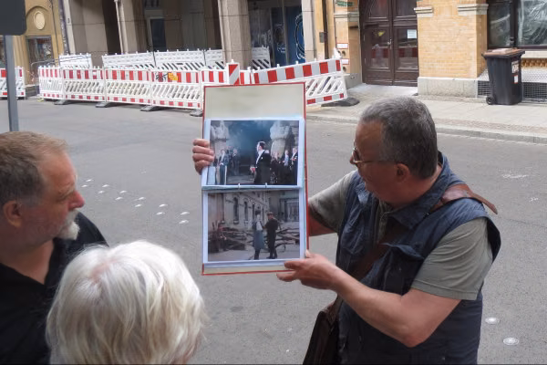 Leipziger Filmdrehorte - gestern und heute.