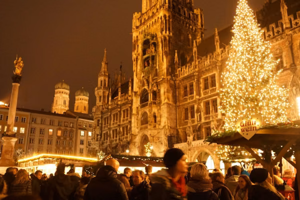 Glühwein-Rikscha ab Viktualienmarkt