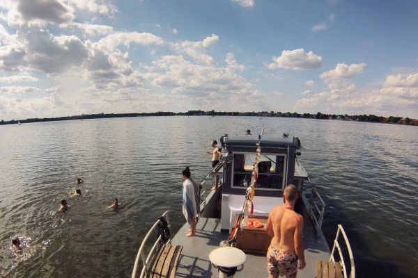 Baden auf dem Müggelsee