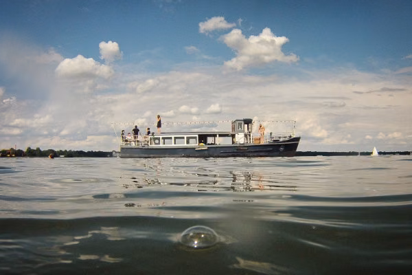 Ankern und entspannen auf dem Müggelsee