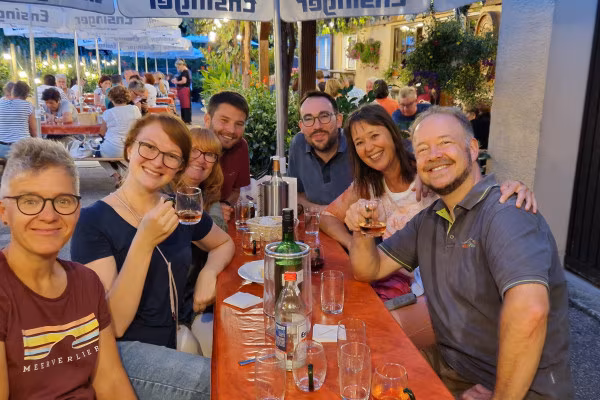 Im Sommerbesen vom Weingut G.Zaiss