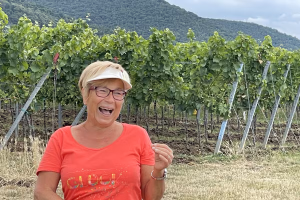 Lachwanderung: Lachen in den Weinbergen