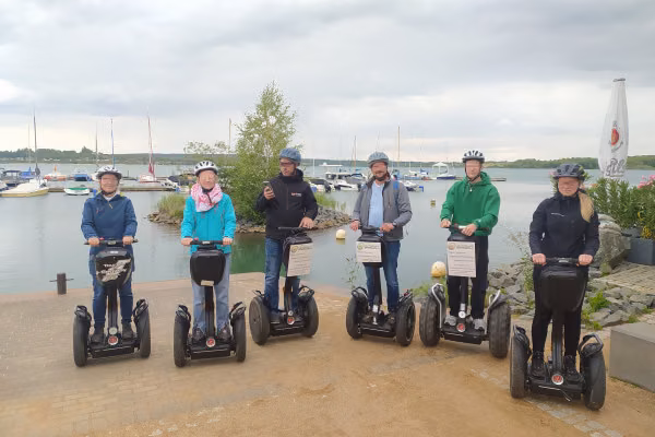 Tour mit Segway Lagune Kahnsdorf