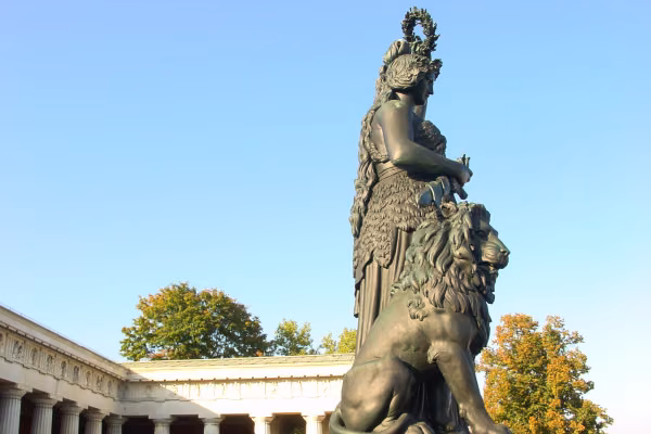 Treffpunkt an der Bavaria