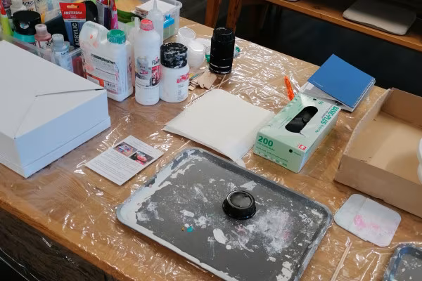 Kreativer Arbeitsplatz :-)