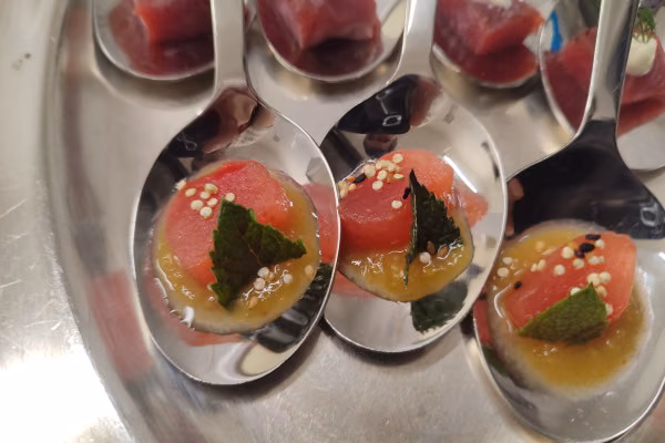 Lachs als Fingerfood
