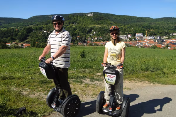 Blick zur Butg greifenstein