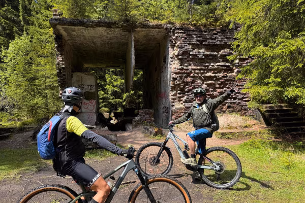 E-MTB Tour - Die geheime Fabrik im Erzgebirge