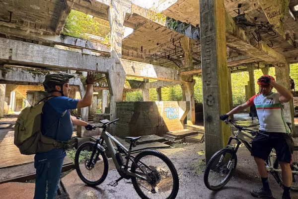 E-MTB Tour - Die geheime Fabrik im Erzgebirge