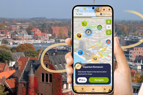 Digitale Schnitzeljagd Leer
