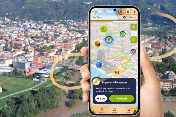 Digitale Schnitzeljagd Bozen