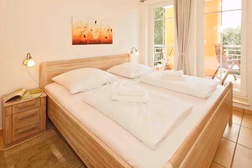 Apartment mit 2 Schlafzimmern mit Balkon und Terrasse