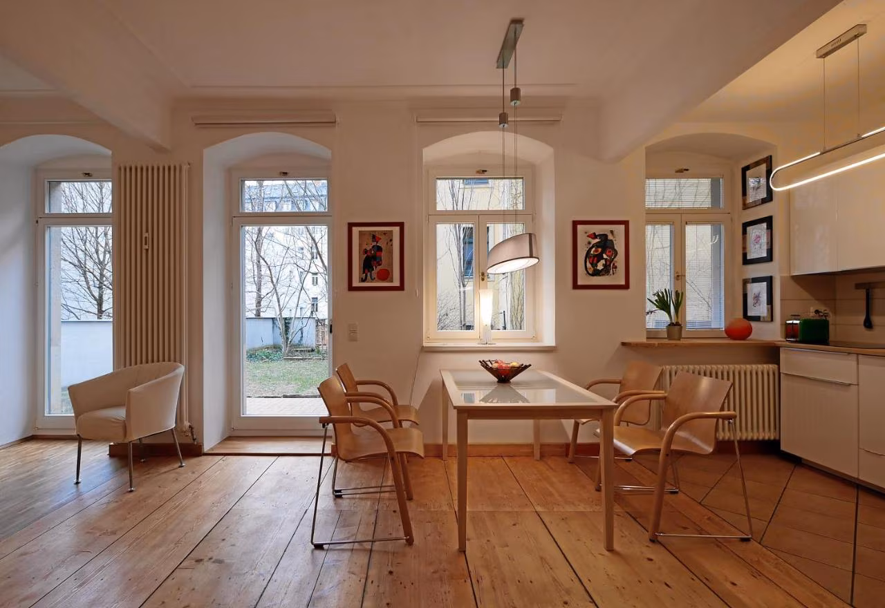 Apartment mit Terrasse