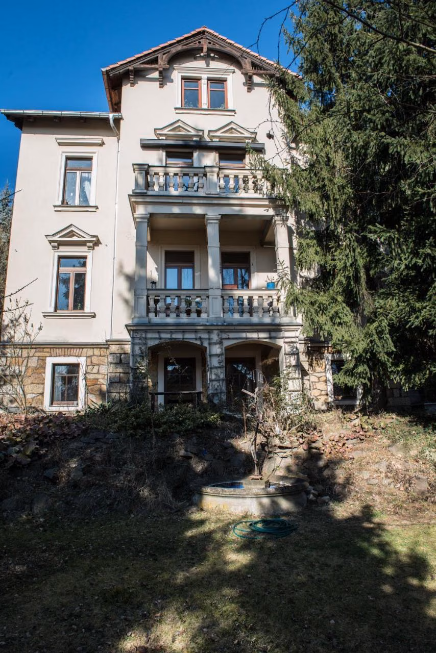 Apartment mit Gartenblick