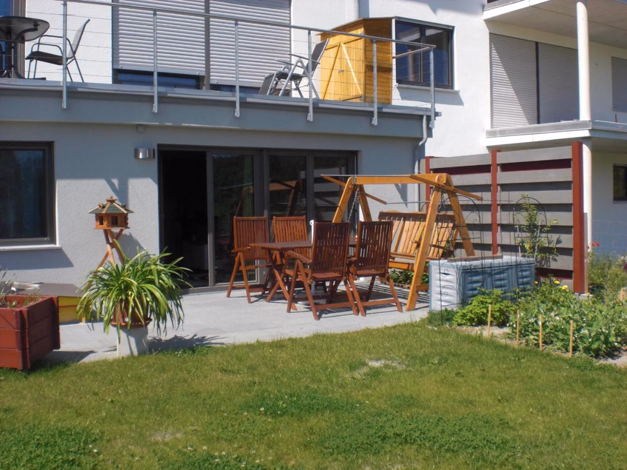 Apartment mit Terrasse