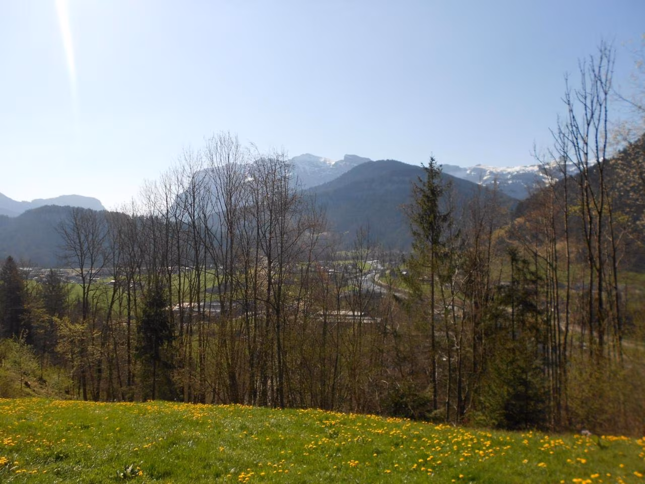 Apartment mit Blick auf die Berge