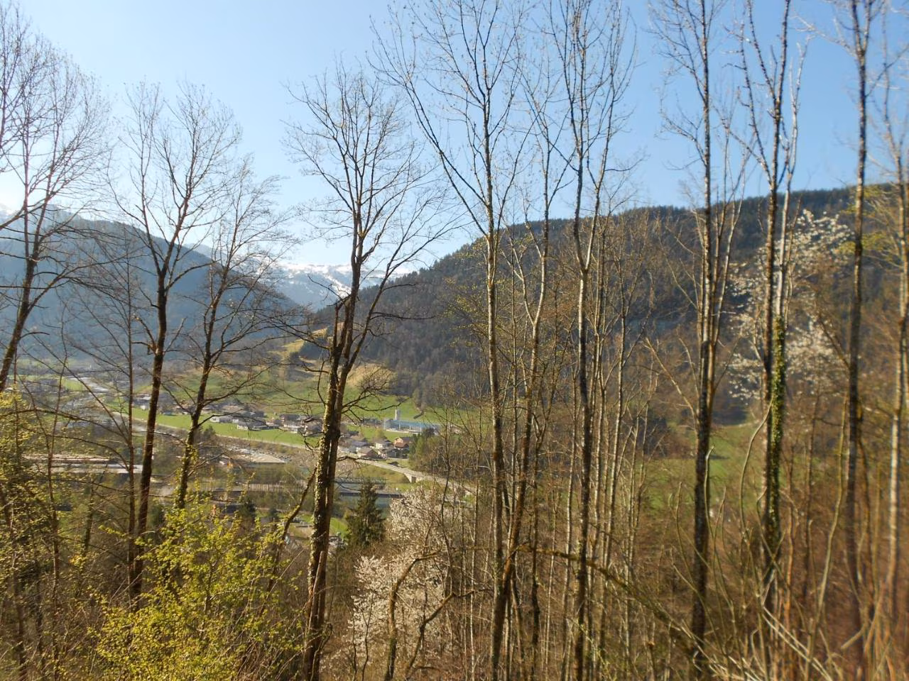 Apartment mit Blick auf die Berge