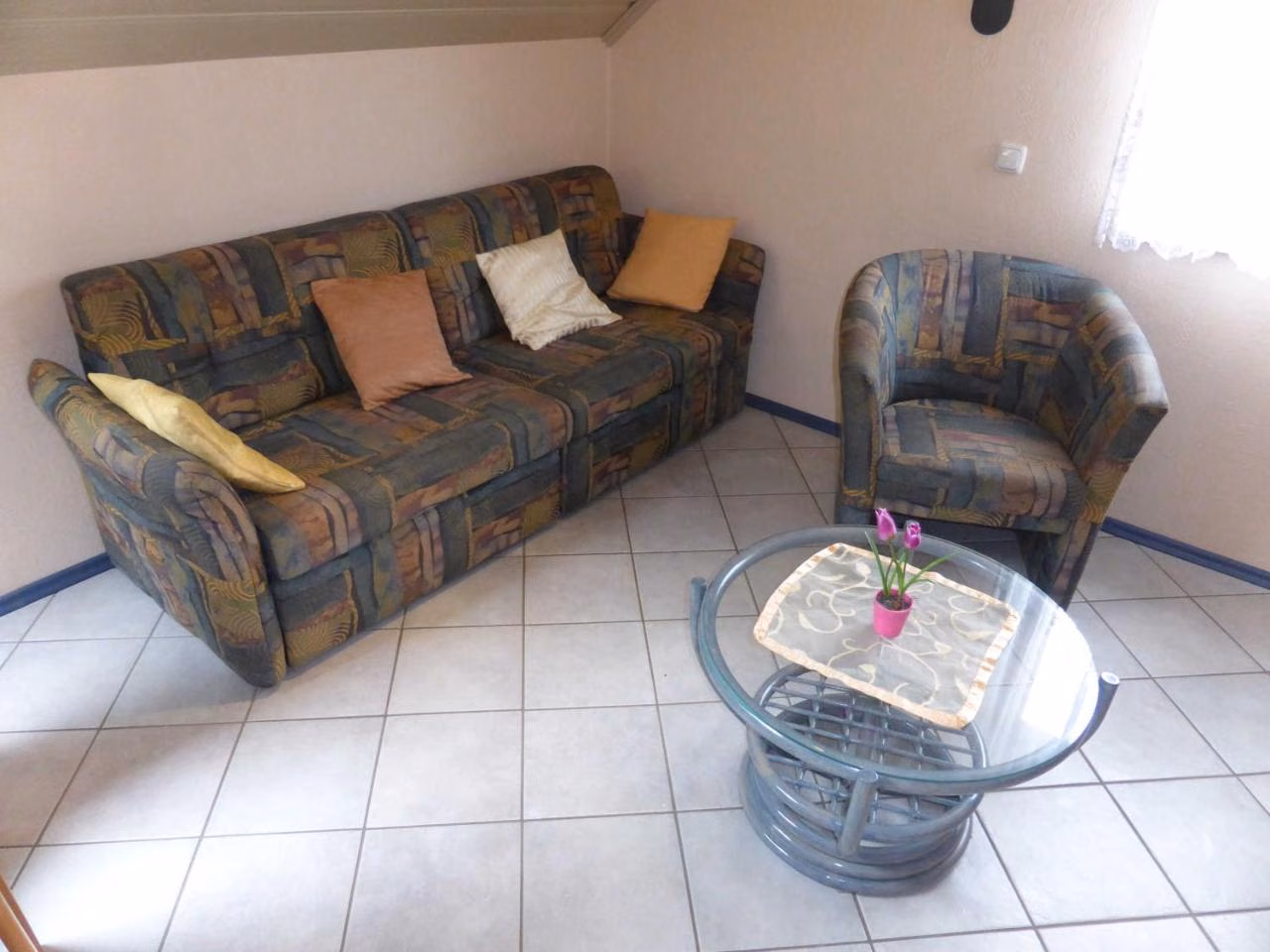 Apartment mit 1 Schlafzimmer und Terrasse