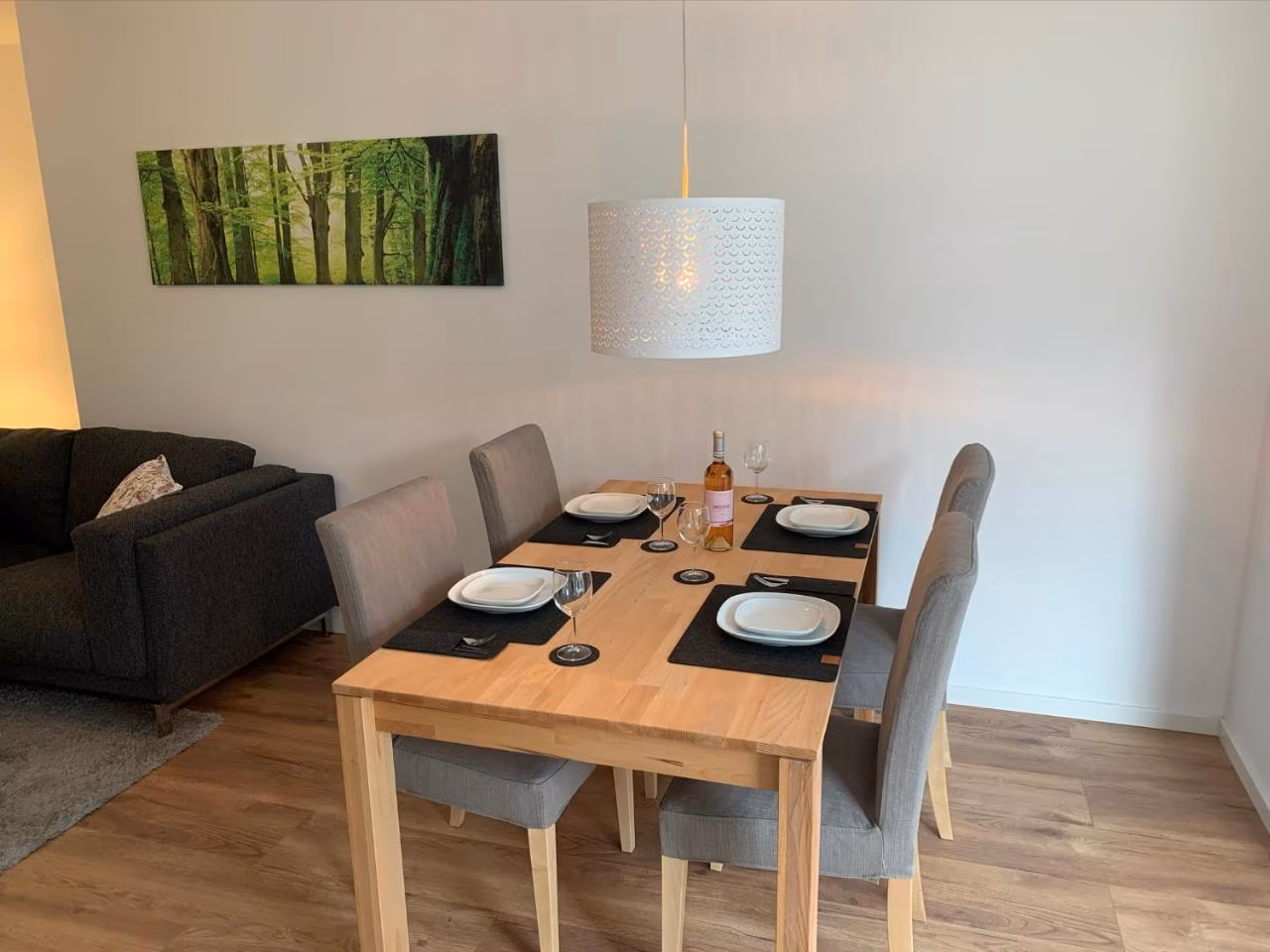 Apartment mit Terrasse