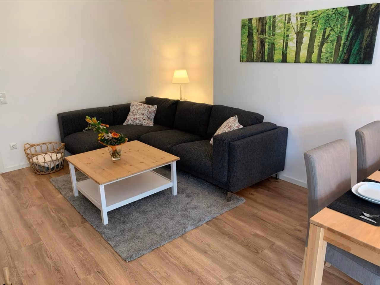 Apartment mit Terrasse