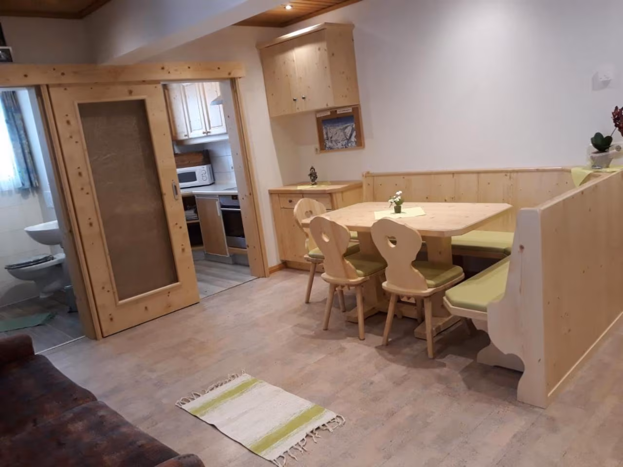 Apartment mit 2 Schlafzimmern und Terrasse