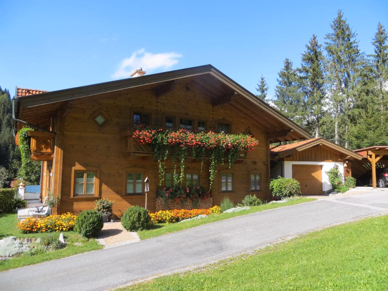 Apartment mit 1 Schlafzimmer und Terrasse