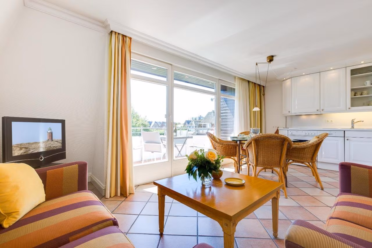 Apartment mit Balkon