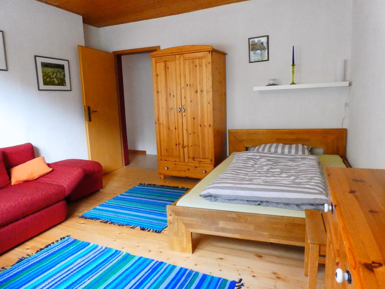 Apartment mit Balkon