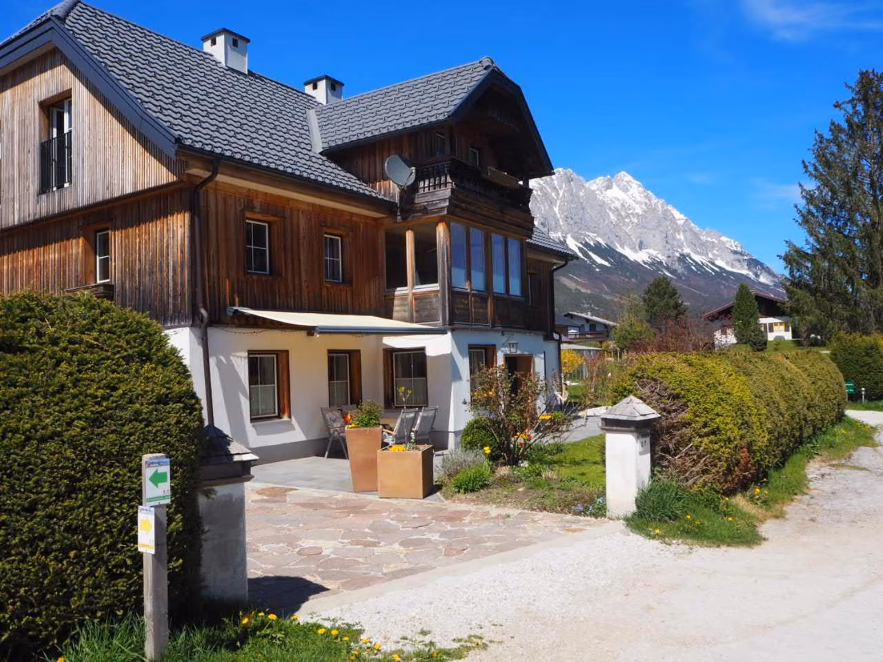 Apartment mit Blick auf die Berge