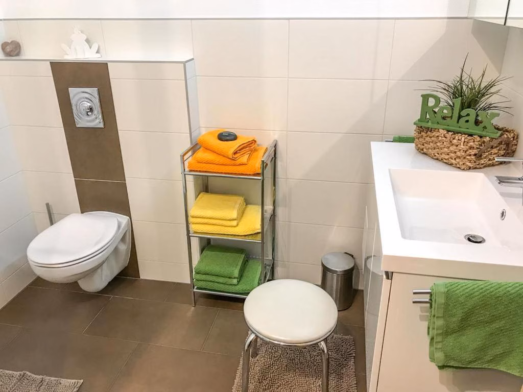 Apartment mit 3 Schlafzimmern und Dusche
