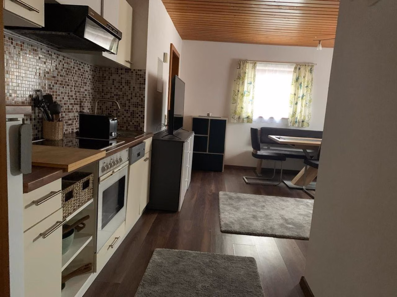 Apartment mit Dusche