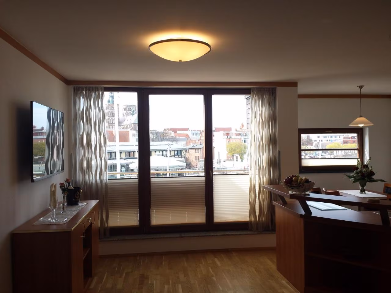 Apartment mit 2 Schlafzimmern und Terrasse